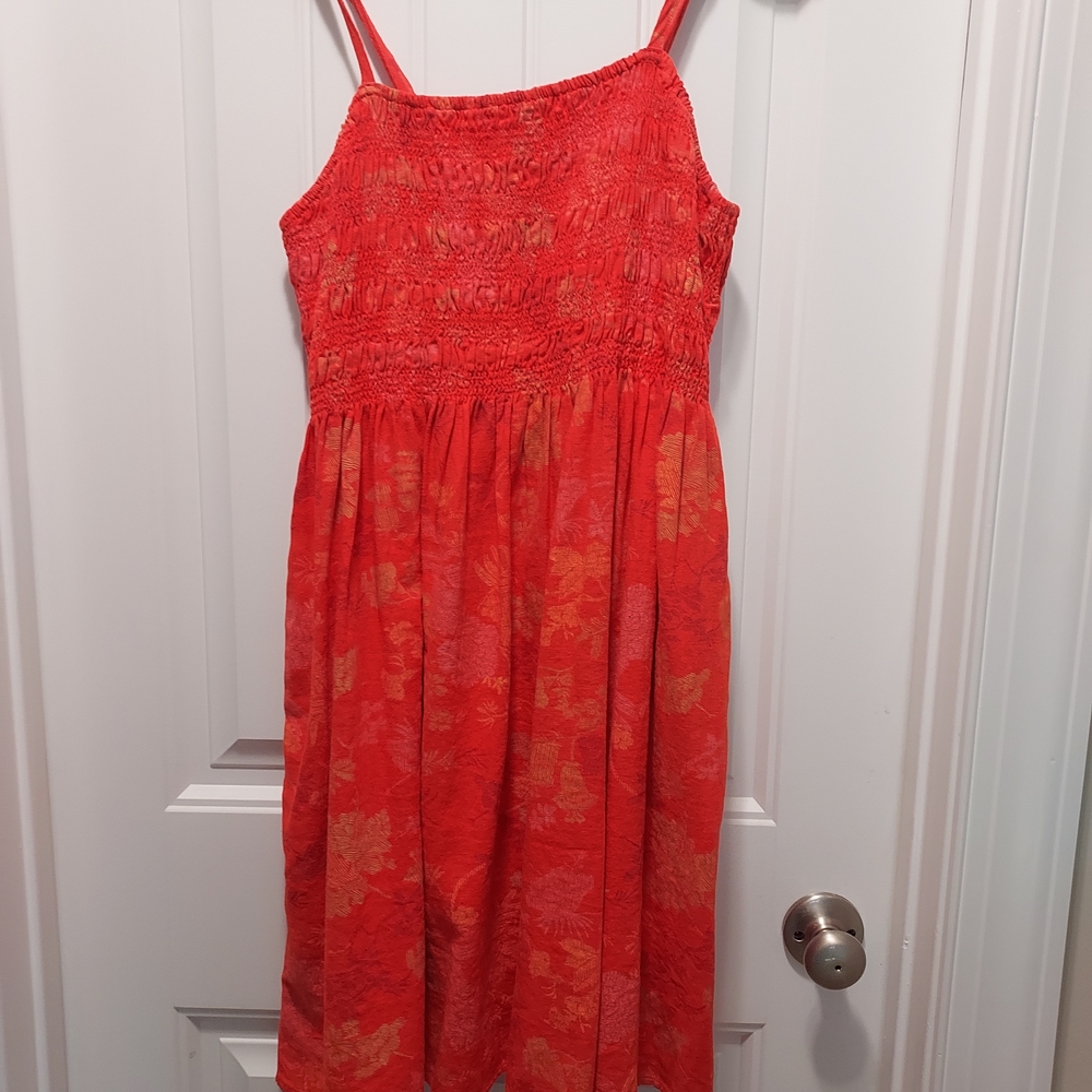 Orange Sundress